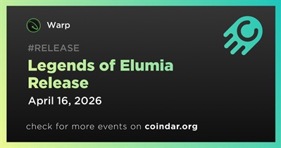 Warp Released Legends of Elumia on April 16th
