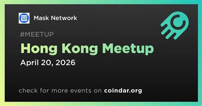 Mask Network to Host Meetup in Hong Kong on April 20th
