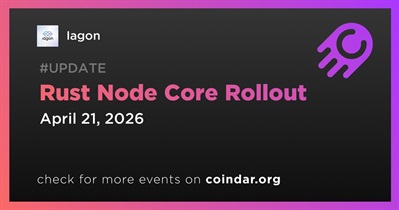 Iagon Started Rust Node Core Rollout for Cyclone Users on April 21st