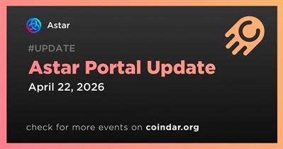 Astar Updated Astar Portal on April 22nd