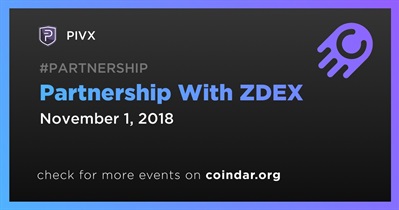 Partnership With ZDEX