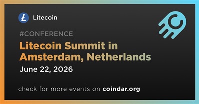 Cúpula Litecoin em Amsterdã, Holanda
