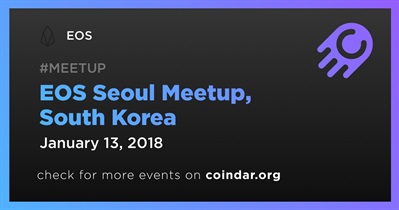 EOS Seoul Meetup, South Korea
