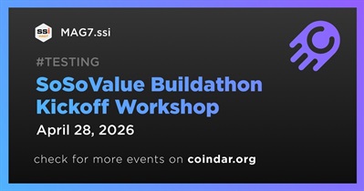 MAG7.ssi to Hold SoSoValue Buildathon Kickoff Workshop on April 28th