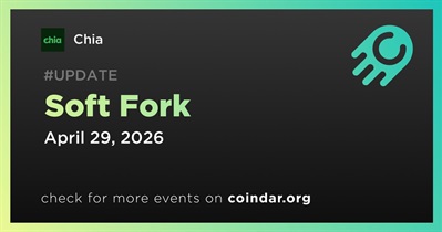Chia to Undergo Soft Fork on April 29th
