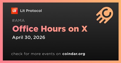 Lit Protocol to Hold Office Hours on X on April 30th