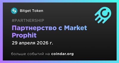 Bitget заключает партнерство с Market Prophit