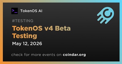 Testes beta do TokenOS v4