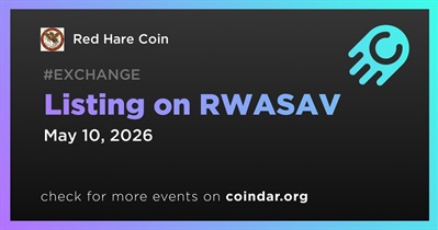 Red Hare Coin to Be Listed on RWASAV on May 10th