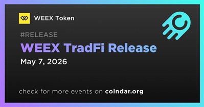 Lançamento do WEEX TradFi