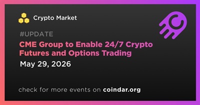 CME Group habilitará la negociación de futuros y opciones de criptomonedas las 24 horas del día, los 7 días de la semana.