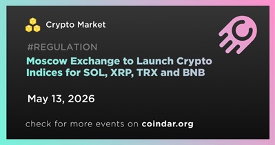 La Bolsa de Moscú lanzará índices de criptomonedas para SOL, XRP, TRX y BNB.