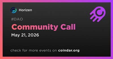 Horizen to Host Community Call on May 21st