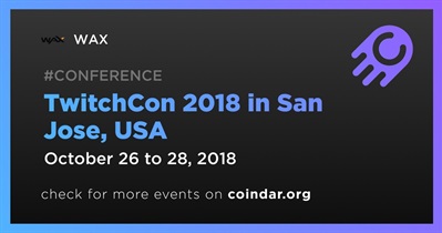 TwitchCon 2018, San Jose, ABD
