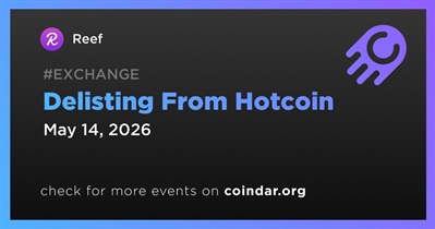 Hotcoin से डीलिस्टिंग
