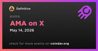 Definitive to Hold AMA on X on May 14th