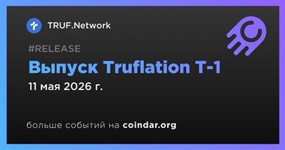 TRUF.Network выпустила Truflation T-1 11 мая