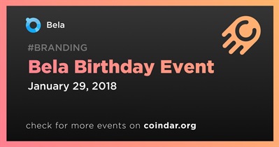 Bela Birthday Event