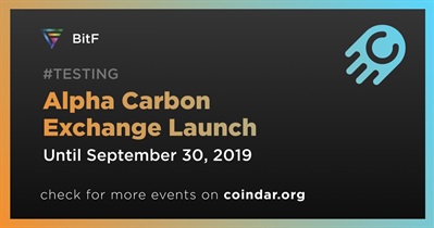Lanzamiento de Alpha Carbon Exchange