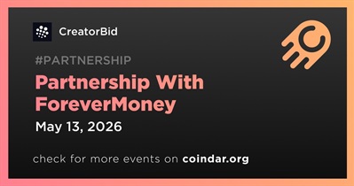 CreatorBid Partners With ForeverMoney