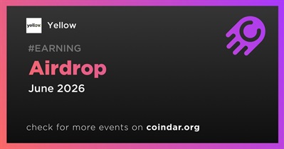 Yellow to Hold Airdrop