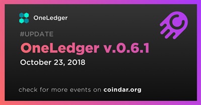 OneLedger v.0.6.1