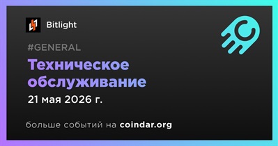 Bitlight проведет техническое обслуживание 21 мая