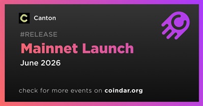 Canton to Launch Mainnet on June