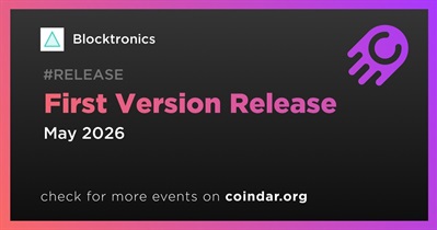 Blocktronics to Release First Version in May