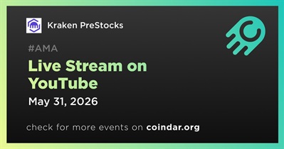 Kraken to Hold Live Stream on YouTube on May 31st