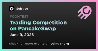 PancakeSwap पर ट्रेडिंग प्रतियोगिता