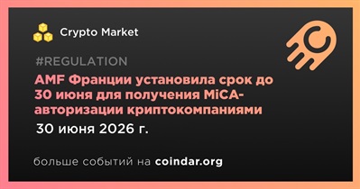 AMF Франции установила срок до 30 июня для получения MiCA-авторизации криптокомпаниями