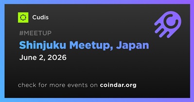 Cudis to Host Meetup in Shinjuku on June 2nd
