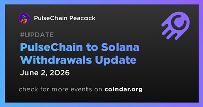 PulseChain에서 Solana로의 출금 업데이트