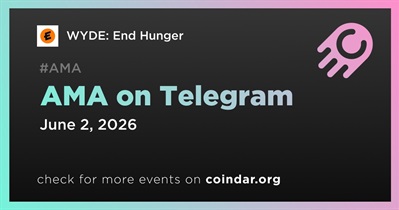 WYDE to Hold AMA on Telegram on June 2nd