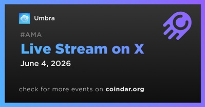Umbra to Hold Live Stream on X