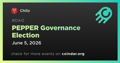 Chiliz Opens PEPPER Parliament Candidate Nominations