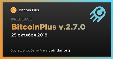 BitcoinPlus v.2.7.0