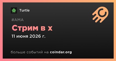 Turtle проведет стрим в x 11 июня