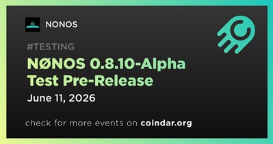 NONOS Released NØNOS 0.8.10-Alpha Test Pre-Release