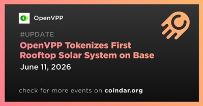 OpenVPP Tokenizes First Rooftop Solar System on Base
