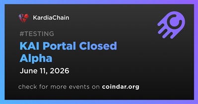 KardiaChain Started KAI Portal Closed Alpha