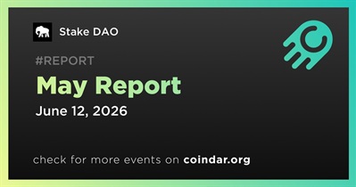 Stake DAO Released Monthly Report for May