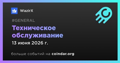 WazirX проведет техническое обслуживание 13 июня