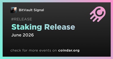 BitVault Signal to Release Staking in June