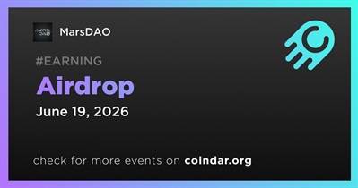 MarsDAO to Hold Airdrop