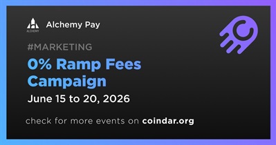 Alchemy Pay Started 0% Ramp Fees Campaign