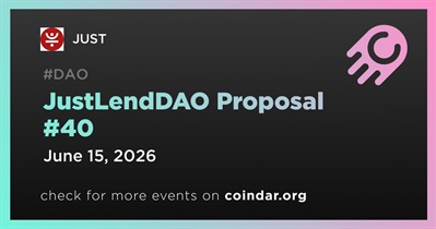 JustLendDAO Teklifi #40