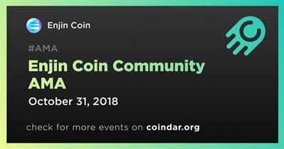 Enjin Coin Community AMA