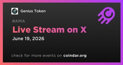 Genius Token to Hold Live Stream on X on June 19